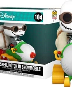Funko POP Ride Super Deluxe: The Nightmare Before Christmas - Jack & Snowmobile Vinyl Figure