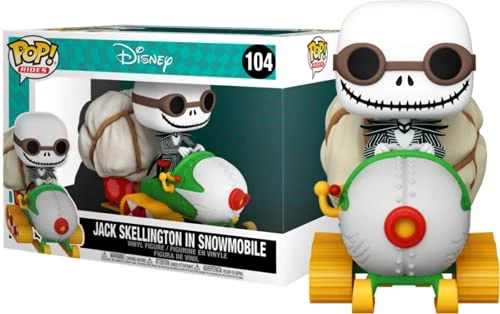 Funko POP Ride Super Deluxe: The Nightmare Before Christmas - Jack & Snowmobile Vinyl Figure 4 Funko POP Ride Super Deluxe: The Nightmare Before Christmas - Jack & Snowmobile Vinyl Figure