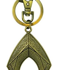 Monogram DC Justice League Movie Aquaman Logo Keychain DC Comics