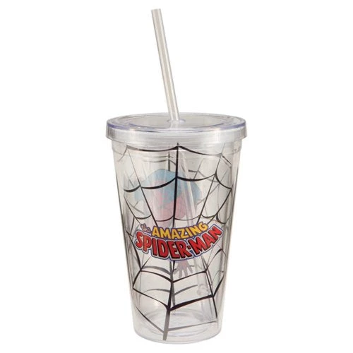 Vandor Marvel The Amazing Spider-man Straw Cup 4 Vandor Marvel The Amazing Spider-man Straw Cup