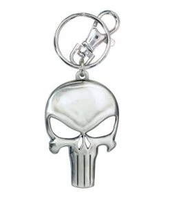Monogram Marvel Punisher Pewter Keychain