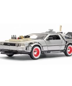 Welly Movies Back To The Future 3 DeLorean Time Machine Die-Cast Vehicle