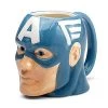 Surreal Entertainment Marvel Captain America Molded Face Mug 16 Oz