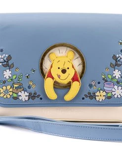 Loungefly Winnie The Pooh 95th Anniversary Celebration Peek-a-Pooh Crossbody Purse