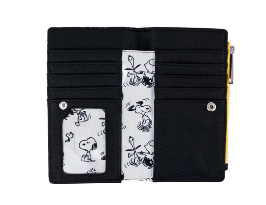 Loungefly Peanuts Snoopy And Woodstock Flap Wallet 4 Loungefly Peanuts Snoopy And Woodstock Flap Wallet