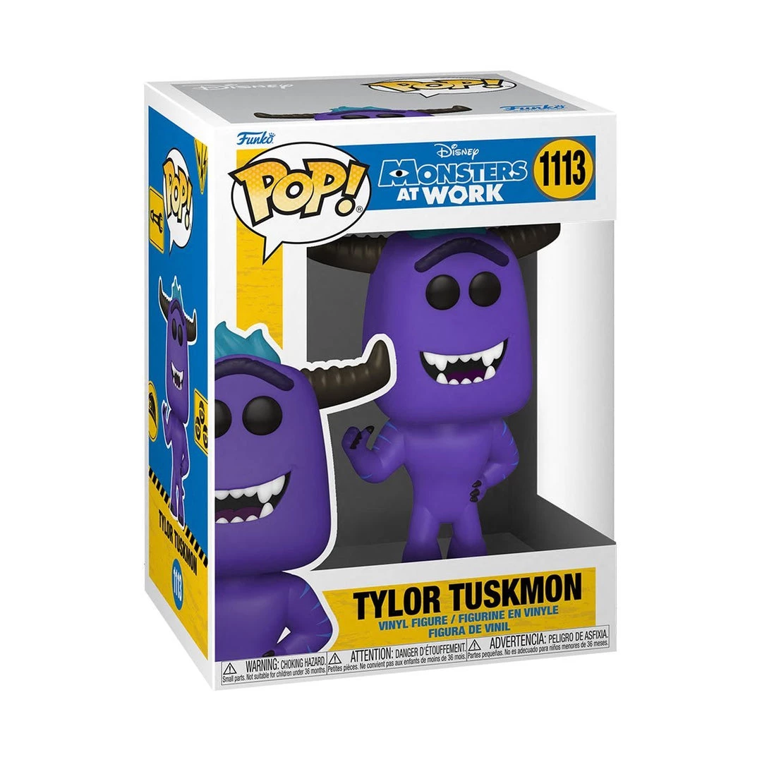 Funko Pop Disney : Monsters At Work - Tylor Funko Pops! 5 Funko Pop Disney : Monsters At Work - Tylor Funko Pops!