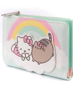 Loungefly Pusheen X Hello Kitty Cloud Lounging Bifold Wallet