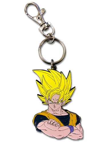 Great Eastern Entertainment Dragon Ball SS Goku Torso Anime Metal Keychain 3 Great Eastern Entertainment Dragon Ball SS Goku Torso Anime Metal Keychain