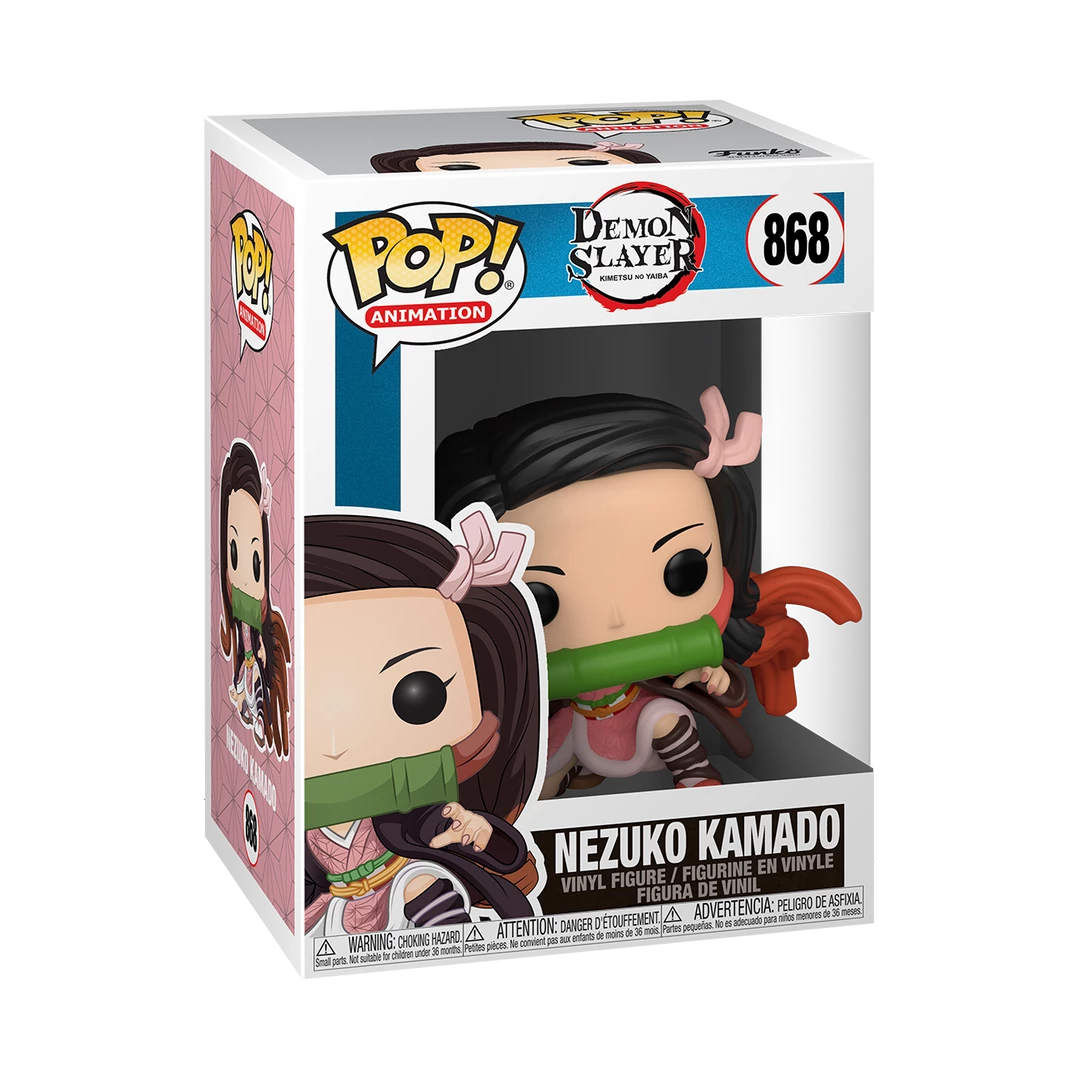 Funko Funko Pops! POP Animation: Demon Slayer- Nezuko Kamado Vinyl Figure 4 Funko Funko Pops! POP Animation: Demon Slayer- Nezuko Kamado Vinyl Figure
