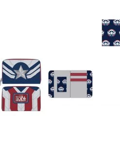 Loungefly The Falcon And Winter Soldier Cosplay Zip-Around Wallet