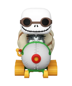 Funko POP Ride Super Deluxe: The Nightmare Before Christmas - Jack & Snowmobile Vinyl Figure