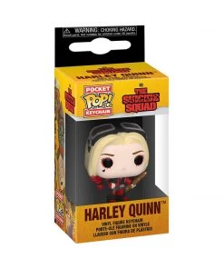 Funko Pop Keychain! The Suicide Squad Harley Quinn Bodysuit DC Comics