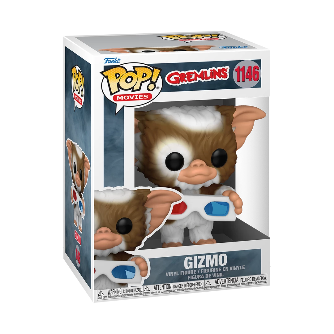 Funko POP Movies: Gremlins-Gizmo W/3D Glasses Vinyl Figure Funko Pops! 4 Funko POP Movies: Gremlins-Gizmo W/3D Glasses Vinyl Figure Funko Pops!