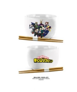 JUST FUNKY My Hero Academia Ramen Bowl W/Chopstick Anime