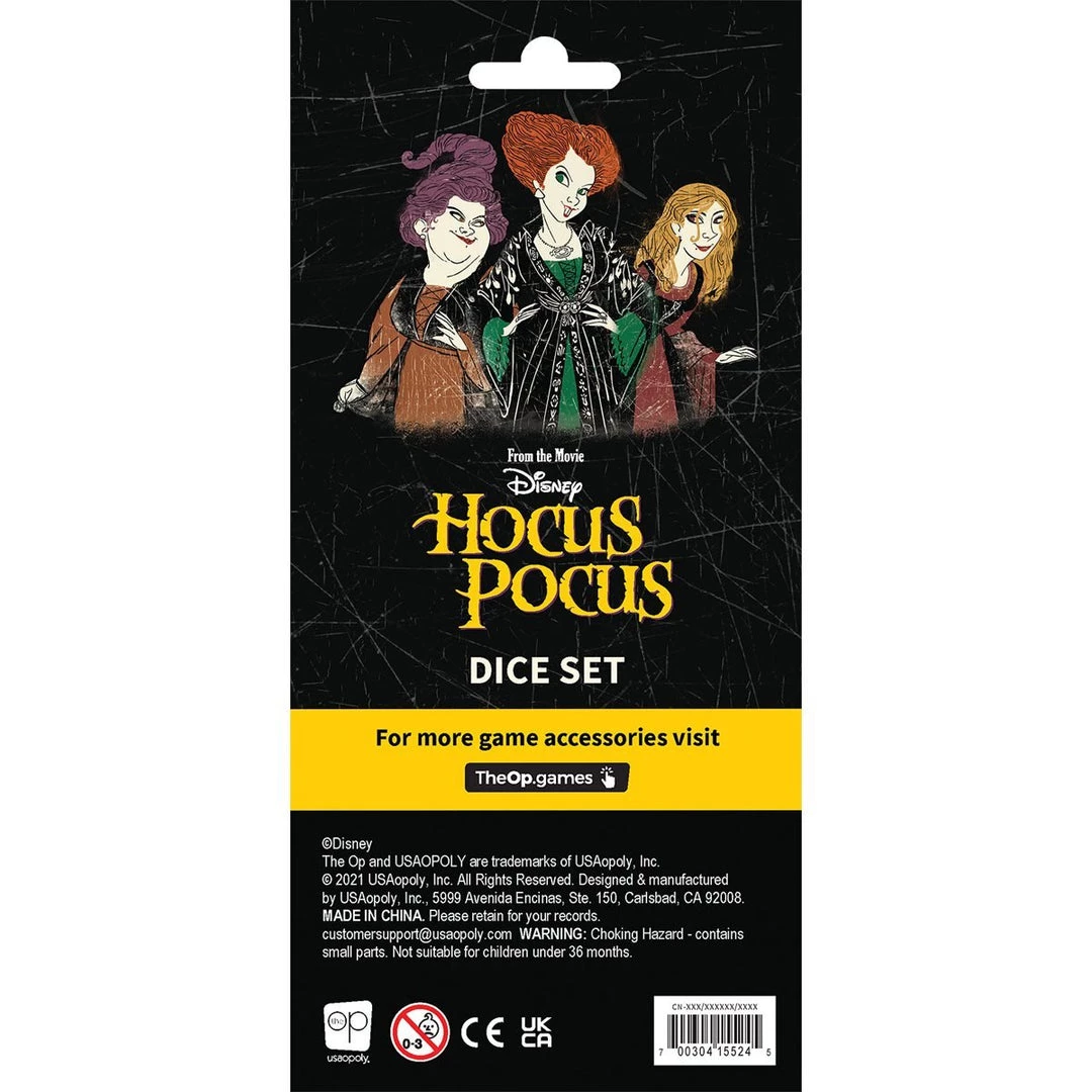 Games USAopoly Hocus Pocus Dice Set 5 Games USAopoly Hocus Pocus Dice Set