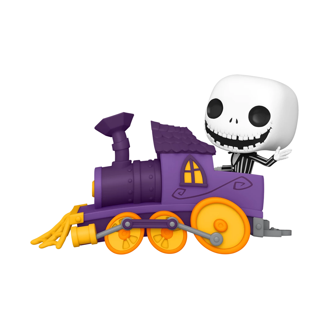 Funko POP Train Deluxe: Nightmare Before Christmas - Jack In Train Engine Vinyl Figure Funko Pops! 3 Funko POP Train Deluxe: Nightmare Before Christmas - Jack In Train Engine Vinyl Figure Funko Pops!