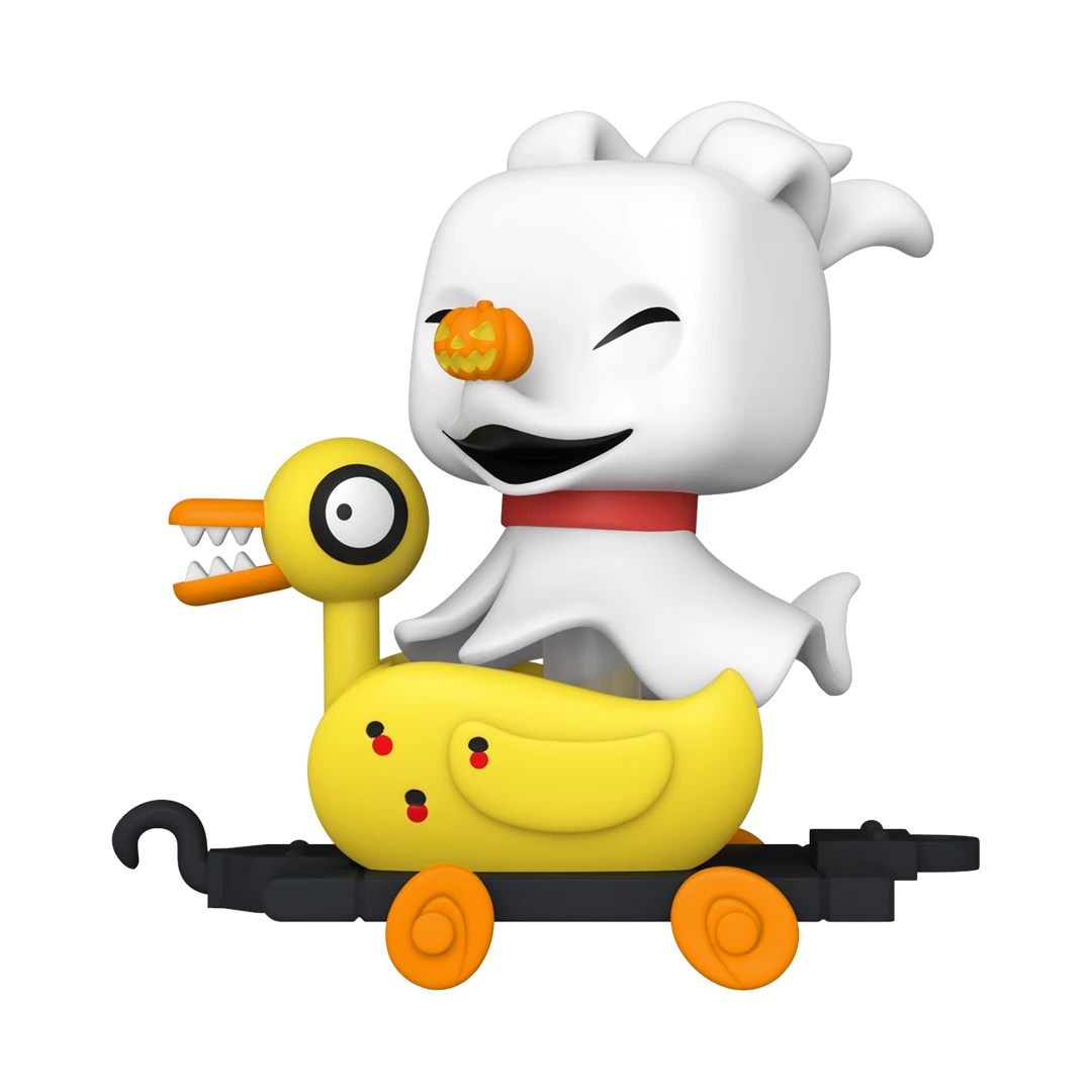 Funko POP Train: Nightmare Before Christmas - Zero In Duck Cart Vinyl Figure Funko Pops! 3 Funko POP Train: Nightmare Before Christmas - Zero In Duck Cart Vinyl Figure Funko Pops!