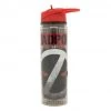 Silver Buffalo Deadpool Reverse Logo Double Walled Tritan Water Bottle, 18-oz
