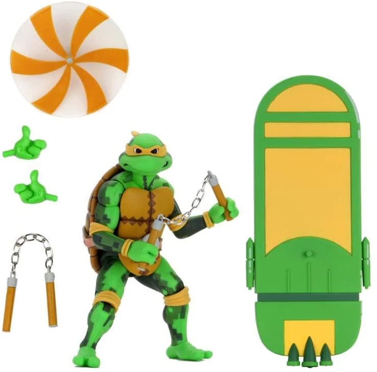 NECA Teenage Mutant Ninja Turtles Series 2 7" Action Figure 4 NECA Teenage Mutant Ninja Turtles Series 2 7" Action Figure