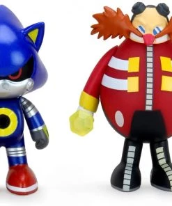 NECA Sonic The Hedgehog Metal Sonic & Dr. Robotnik Vinyl 2 Pack Kidrobot