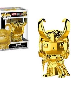 Funko Marvel Loki (Gold Chrome) Pop Vinyl Figure Funko Pops!