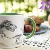 The Unemployed Philosophers Guild Dino Heat Changing Disappearing 12oz. Mug