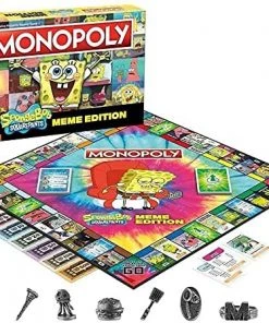 USAopoly Monopoly: Spongebob Squarepants Meme Edition