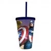 Silver Buffalo Captain America Captain Holding Flag All-Over Carnival Cup Marvel