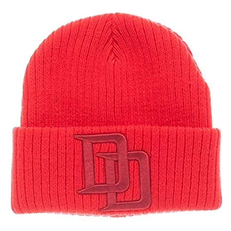 Bioworld Marvel Daredevil - Red Beanie Hat 3 Bioworld Marvel Daredevil - Red Beanie Hat