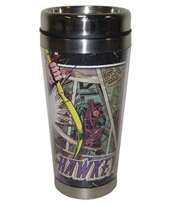 Marvel Westland Giftware Hawkeye Stainless Steel & Acrylic Tumbler, 16 Oz