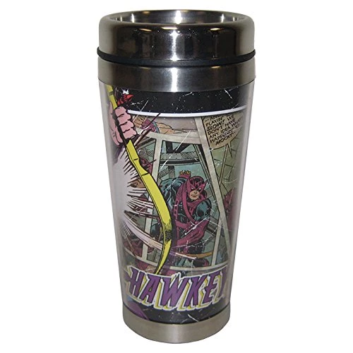 Marvel Westland Giftware Hawkeye Stainless Steel & Acrylic Tumbler, 16 Oz 4 Marvel Westland Giftware Hawkeye Stainless Steel & Acrylic Tumbler, 16 Oz