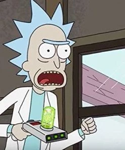 U.C.C. Distributing Rick & Morty Exclusive Chrome Portal Gun Collectible Toys Rick And Morty