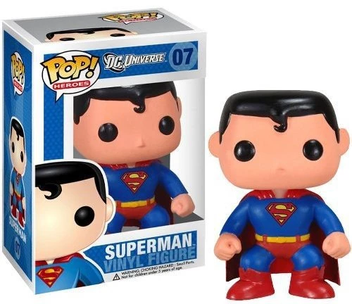 Funko DC Universe: Superman POP Heroes Vinyl Figure 3 Funko DC Universe: Superman POP Heroes Vinyl Figure