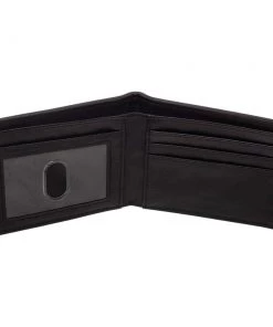 Bioworld Marvel Black Panther Face Distressed PU Bifold Wallet