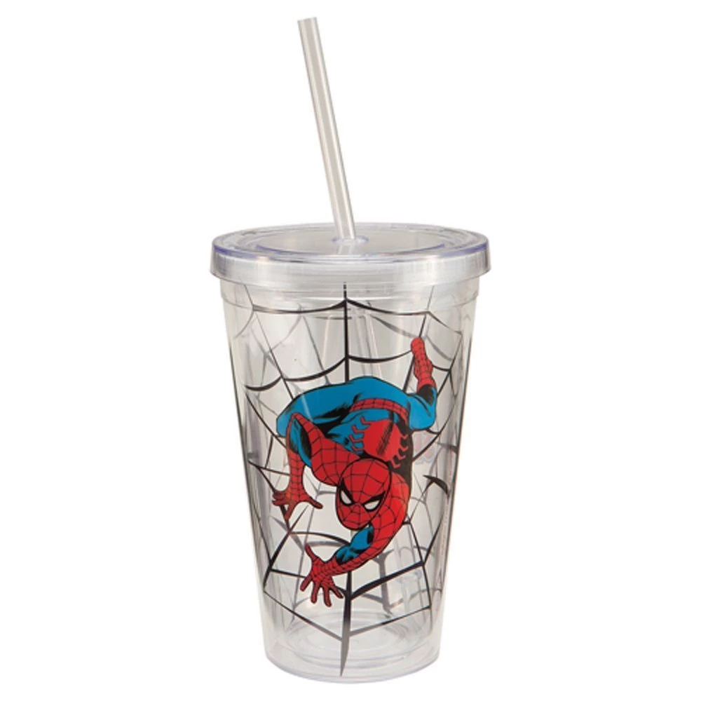 Vandor Marvel The Amazing Spider-man Straw Cup 3 Vandor Marvel The Amazing Spider-man Straw Cup
