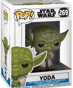 Funko Funko Pops! Star Wars: Clone Wars - Yoda Pop Vinyl Figure