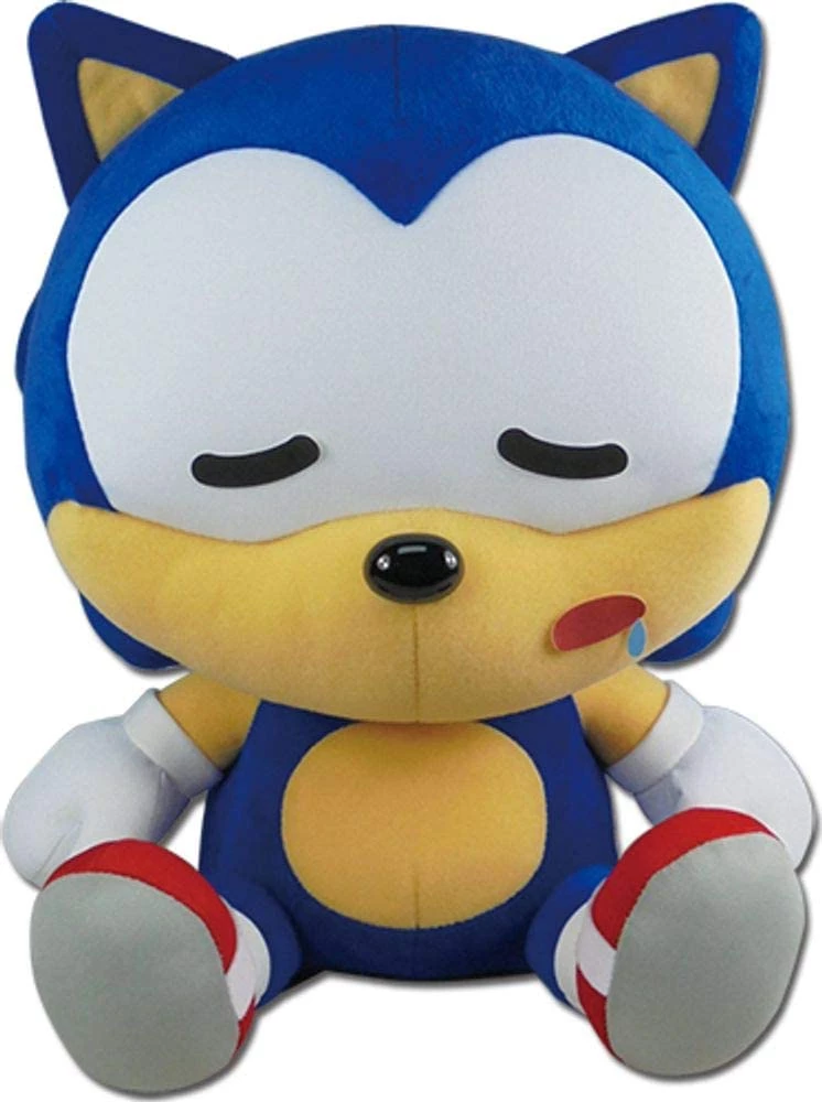 Great Eastern Entertainment Sonic Hedgehog- Sd Sonic Sleep Sitting Plush 12" H, Multi-Colored 3 Great Eastern Entertainment Sonic Hedgehog- Sd Sonic Sleep Sitting Plush 12" H, Multi-Colored