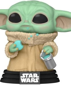 Funko POP! Star Wars: The Mandalorian The Child With Cookies Funko Pops!