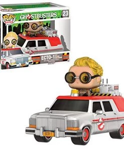 Funko POP Rides: Ghostbusters 2016 - Ecto-1 Action Figure With Jillian Holtzmann Funko Pops!