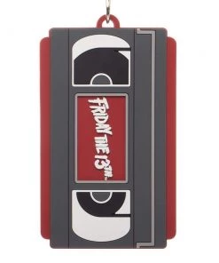 Bioworld Friday The 13th Breakaway Lanyard With Molded Rubber VHS ID Holder