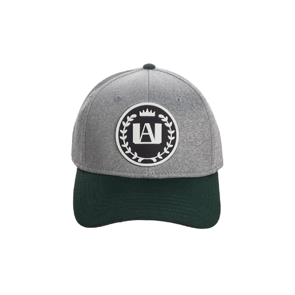 Bioworld My Hero Academia Anime UA Academy Grey Flex Fit Hat 6 Bioworld My Hero Academia Anime UA Academy Grey Flex Fit Hat