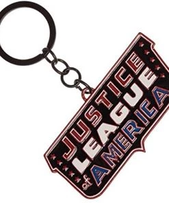 DC JUSTICE LEAGUE OF AMERICA KEYCHAIN BIOWORLD SALE