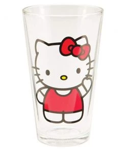 Vandor Hello Kitty 4 Pc 16 Oz Glass Set, Multicolor 9 Vandor Hello Kitty 4 Pc 16 Oz Glass Set, Multicolor