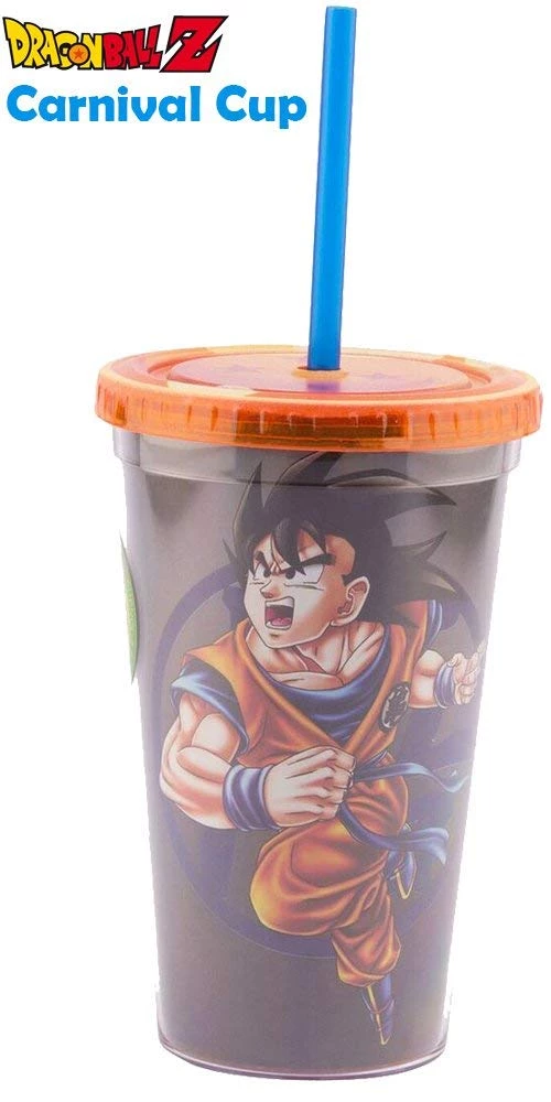 JUST FUNKY Anime Dragon Ball Z Son-Goku Tumbler Travel Cup, 16oz 3 JUST FUNKY Anime Dragon Ball Z Son-Goku Tumbler Travel Cup, 16oz