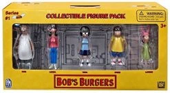 U.C.C. Distributing Bob's Burgers Kuchi Kopi Family 5 Piece Figure Set