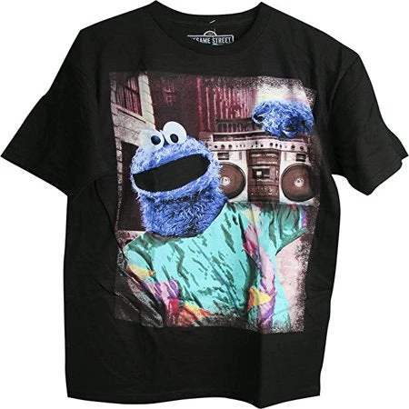 Impact Sesame Street Cookie Monster "Carrying Boombox" T-shirt 3 Impact Sesame Street Cookie Monster "Carrying Boombox" T-shirt