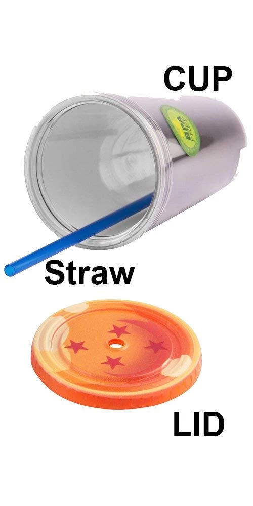 JUST FUNKY Anime Dragon Ball Z Son-Goku Tumbler Travel Cup, 16oz 8 JUST FUNKY Anime Dragon Ball Z Son-Goku Tumbler Travel Cup, 16oz