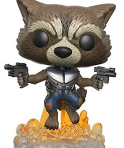 Funko POP Movies: Guardians Of The Galaxy 2 Flying Rocket Toy Figure