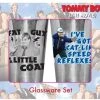 JUST FUNKY Movies Tommy Boy Phrases 2 Pack Pint Glass Set
