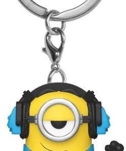 Funko Movies POP Keychain: Minions 2- Roller Skating Stuart
